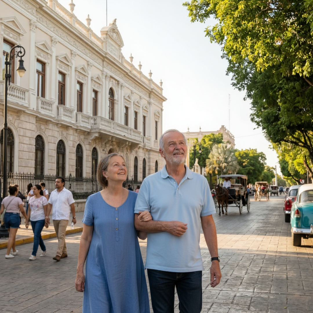 Personal support for retirees in Mérida